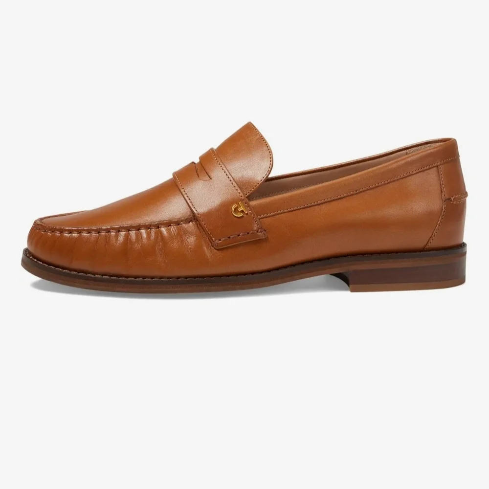 Cole Haan Lux Pinch Penny Loafers in Curio - Picture 3 of 7